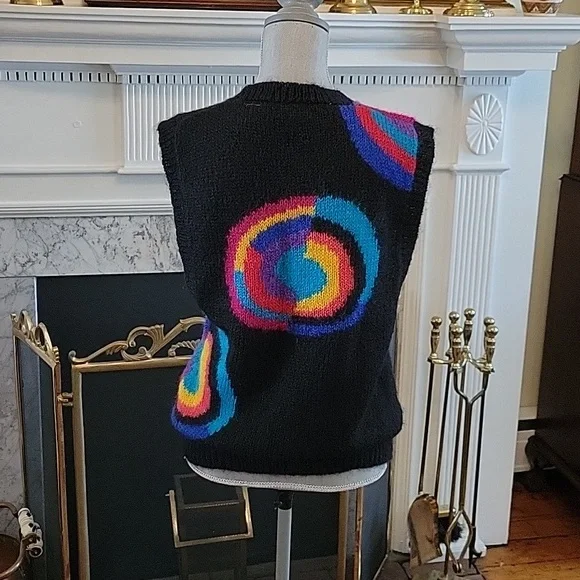 Vintage 1980's Sweater Vest - Picture 4 of 6